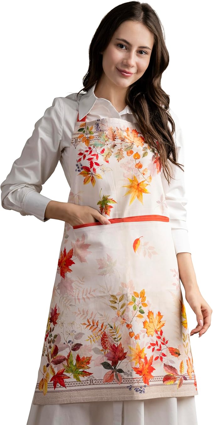 Maison d' Hermine 100% Cotton Apron by MaisondHermine