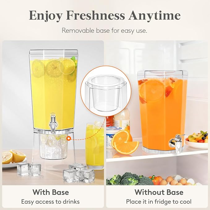 Lifewit 1 Gallon Drink Dispenser - Image 6