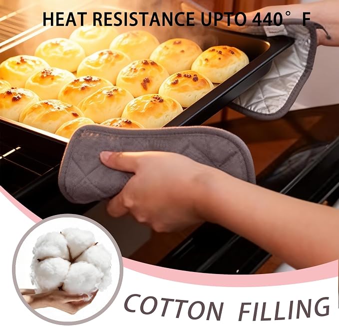 4 Pack Pot Holders for Kitchen Clearance Oven Potholders Sets for Kitchens Hot - Image 2