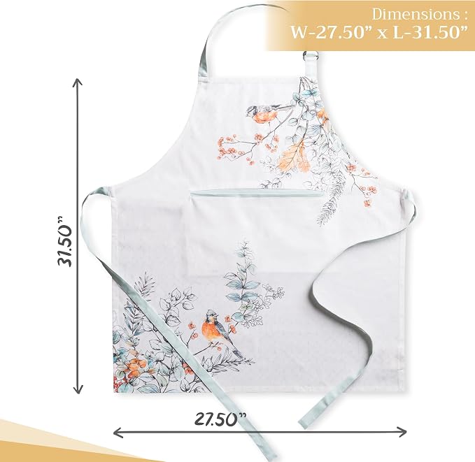Maison d' Hermine 100% Cotton Apron - Image 4