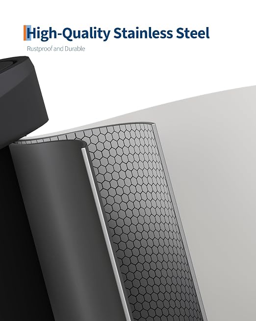 Garvee 16 gal / 60 L Metal Trash Can - Image 3