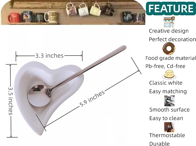 Coffee & Tea Spoon and Rest Set - Image 5