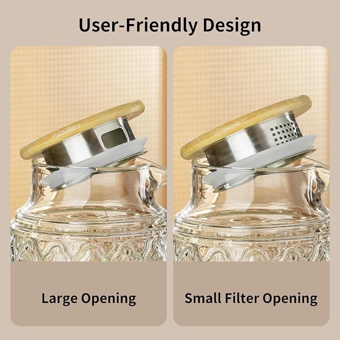 Buaic 2 PACK Glass Pitcher - Image 6
