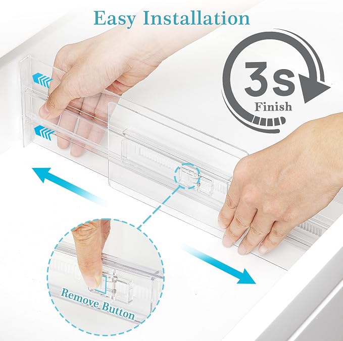 Vtopmart 12 Pack Drawer Dividers - Image 6