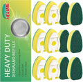 Dishwand Refills Sponges Heads by HELIME