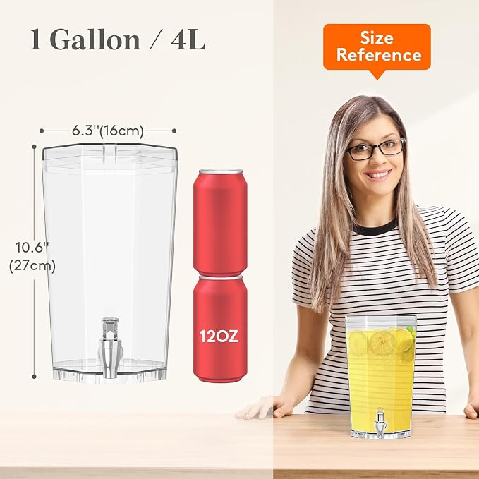 Lifewit 1 Gallon Drinks Dispense - Image 2