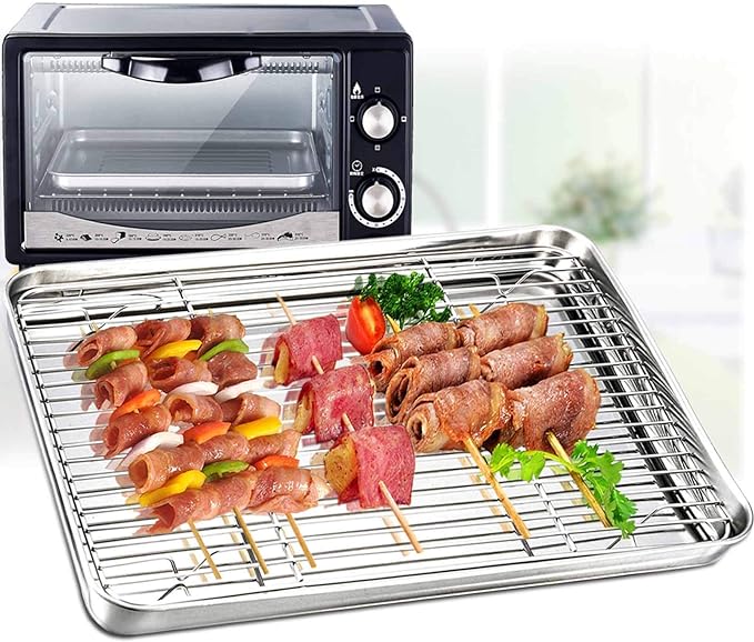 TeamFar Toaster Oven Pan Tray - Image 3