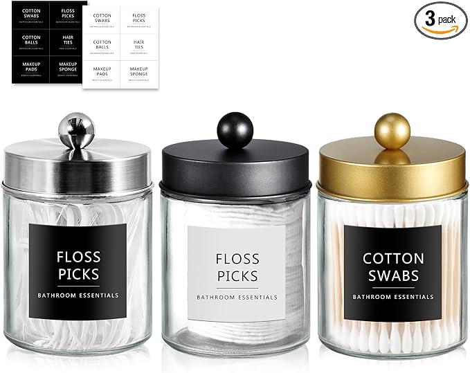 SheeChung 3-Pack Glass Apothecary Jars by SheeChung
