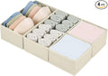 DIMJ Drawer Organizers Clothes, Dresser Organizer Bins by DiMJ
