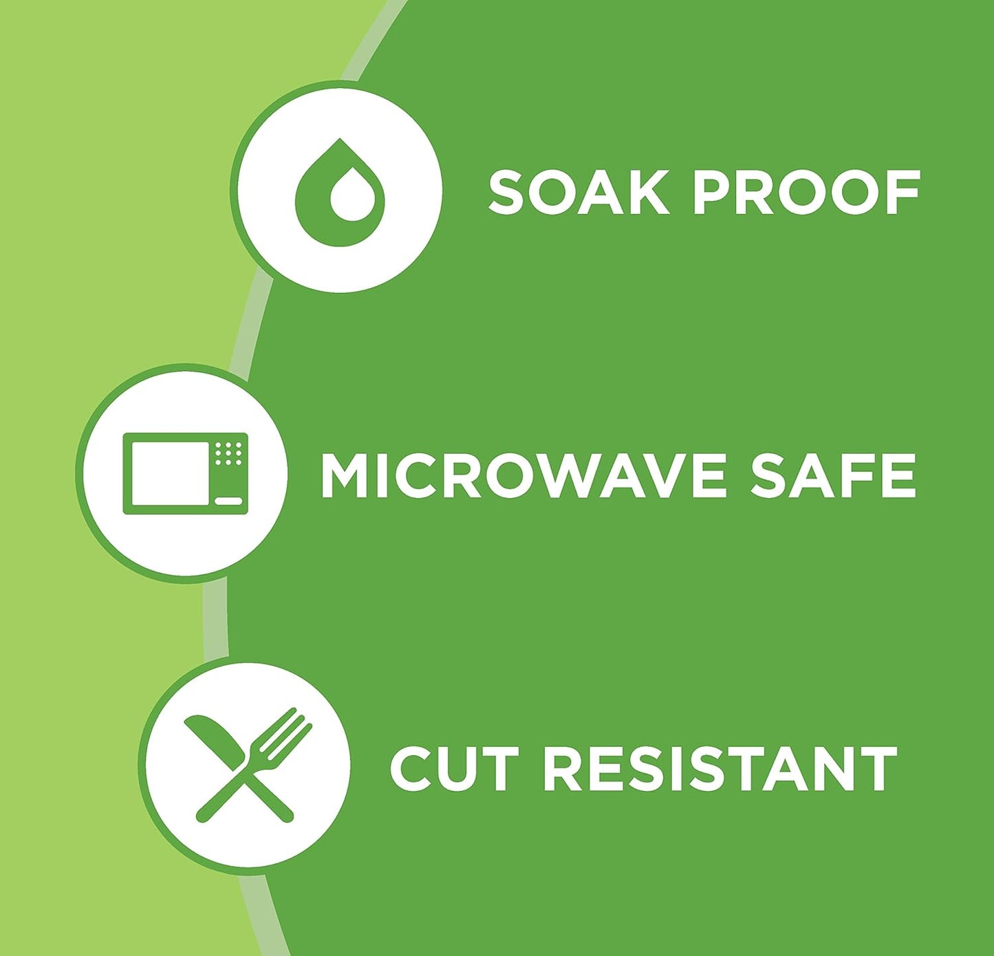 Amazon Basics Everyday Paper Plates, 8.62 Inch, Disposable, 300 Count