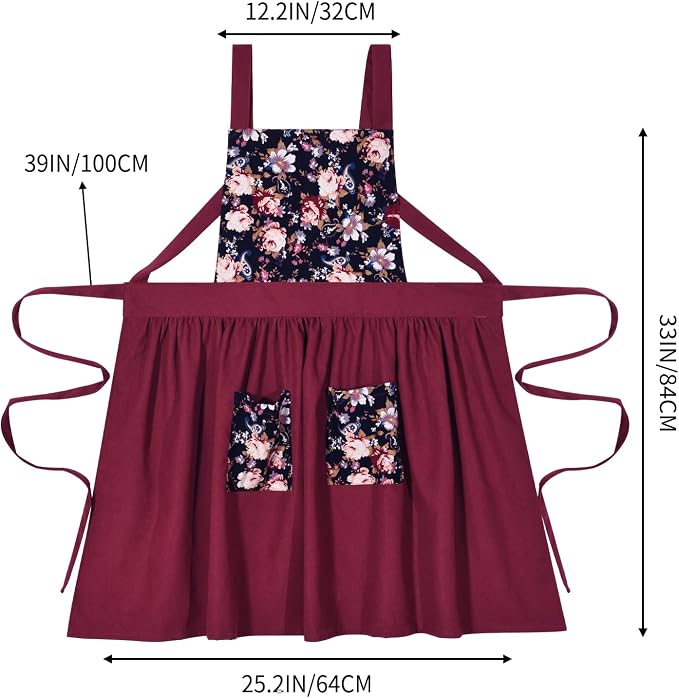 Pinknoke Vintage Pinafore Apron Dress - Image 5