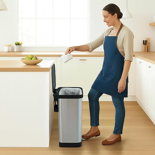 Glad GLD-74506 Stainless Steel Step Trash Can - Image 9