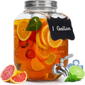 1 Gallon Glass Beverage Dispenser by Goldfishwa