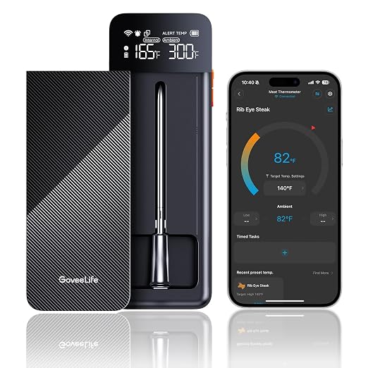 GoveeLife Smart Wireless Meat Thermometer by GoveeLife