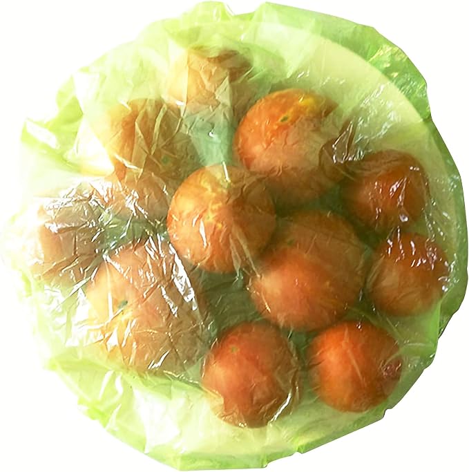 TCOTBE 60 Reusable Elastic Food Bowl Storage Covers, Variety of 3 translucent - Image 3