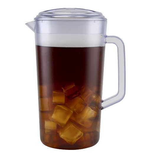 G.E.T. Heavy-Duty 1 Gallon Plastic Pitcher by Unknown