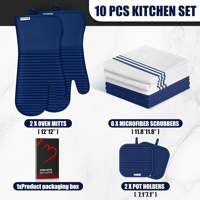 Oven Mitts and Pot Holder Sets - Image 2