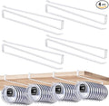 4 Pack Tumbler Lid Organizer, Cup Lid Holder Holds 12 Lids Each Under Cabinet by Unknown