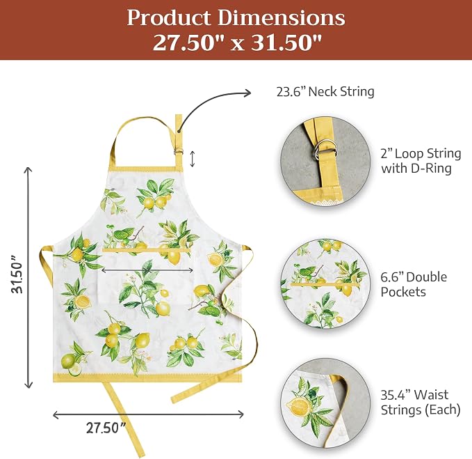 Maison d' Hermine 100% Cotton Apron - Image 7
