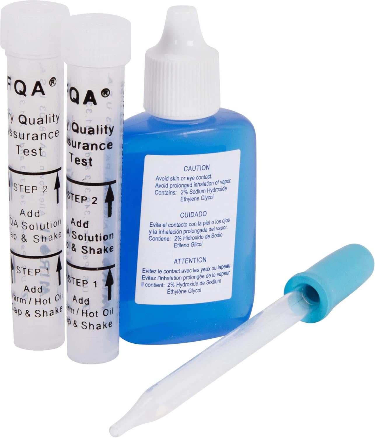 MirOil Frying Oil Test Kit for Polar Contaminant Material, 12 Test Pack, 3-Minute Fryer Oil Test Kit for PCM, Cooking Oil Quality Assurance Test, MirOil 12PCM Monitor Fryer Oil in Kitchen & Restaurant