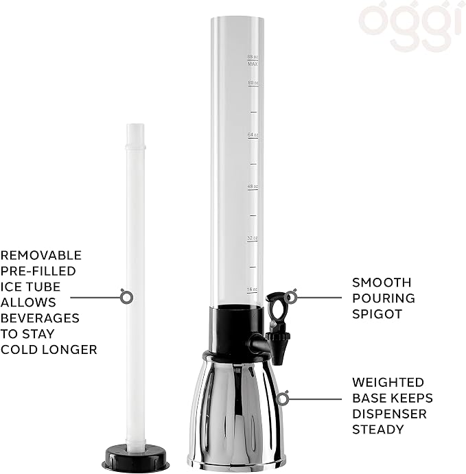 OGGI Beer Tower 88oz - Image 5