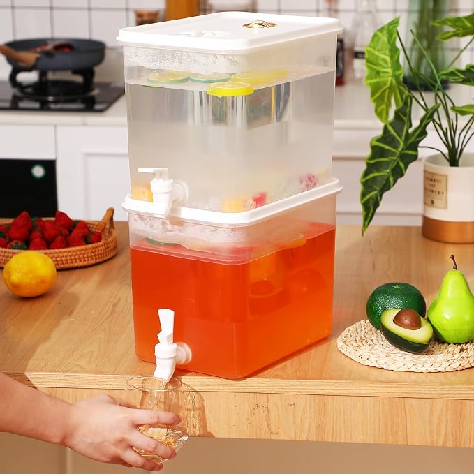 Domensi 2 Pack 2 Gallon Drink Dispenser - Image 6
