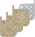4 Pack Pot Holders for Kitchen Clearance Oven Potholders Sets for Kitchens Hot by Unknown