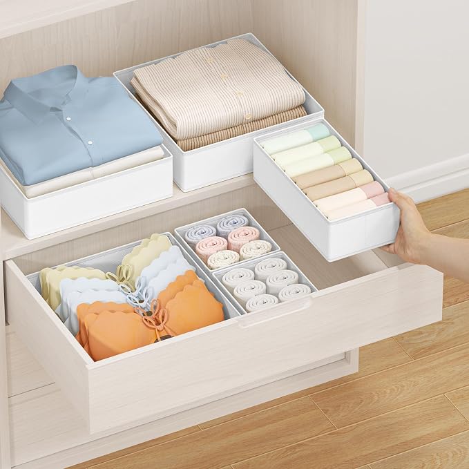 DIMJ Drawer Organizer Clothes Storage - Image 4
