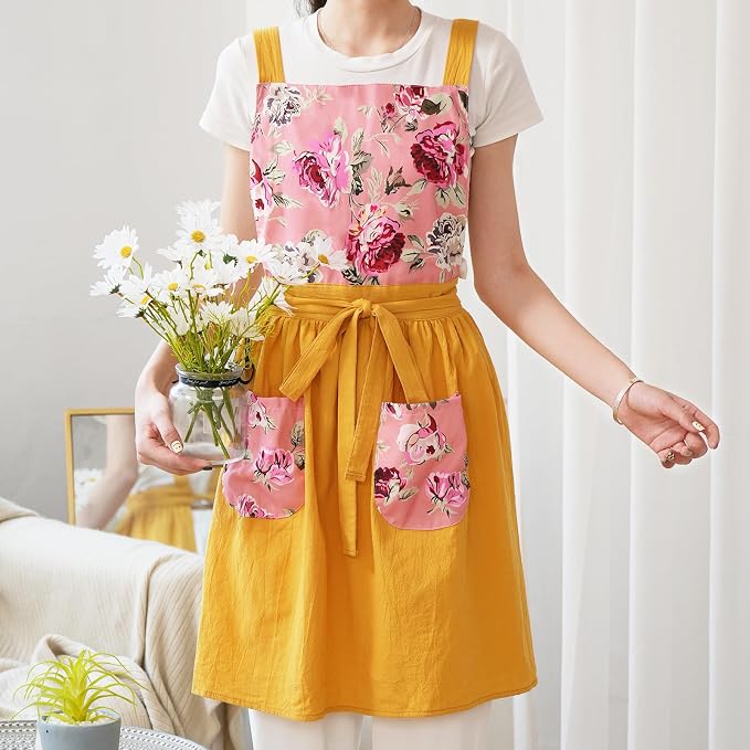 Pinknoke Vintage Pinafore Apron Dress - Image 3