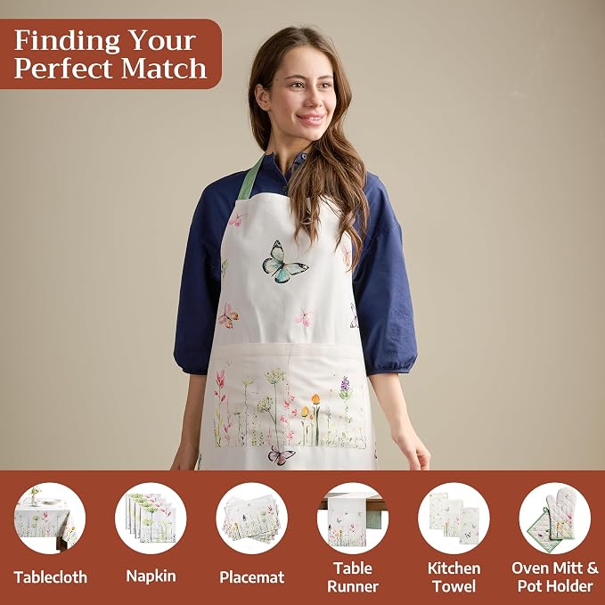 Maison d' Hermine 100% Cotton Apron - Image 4