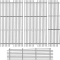 2 Pack 54911 Cooking Grid with 2 Pack 54921 Grill Grates Replacement for Viking VGBQ 30 Inch T Series VGBG 41 Inch T Series VGBQ 53 Inch T Series
