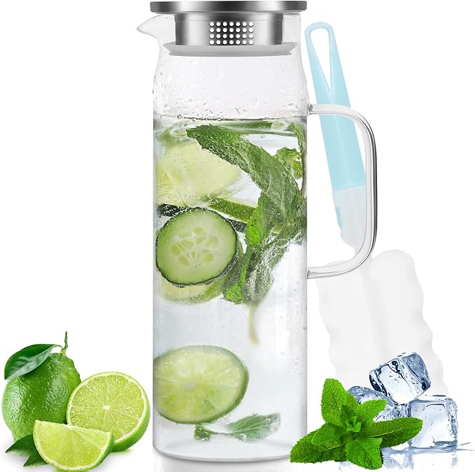 Yirilan Glass Pitcher, 1.5liter Glass Pitcher - Image 9