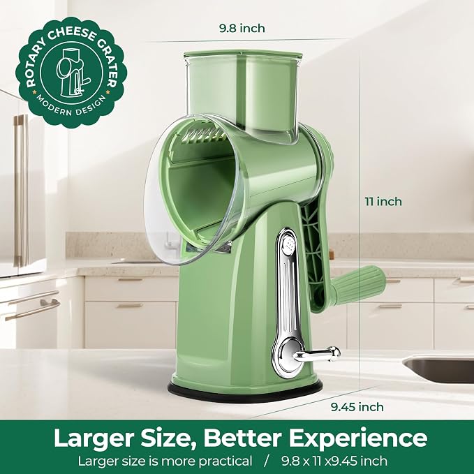 SUSTEAS Rotary Cheese Grater - Image 7