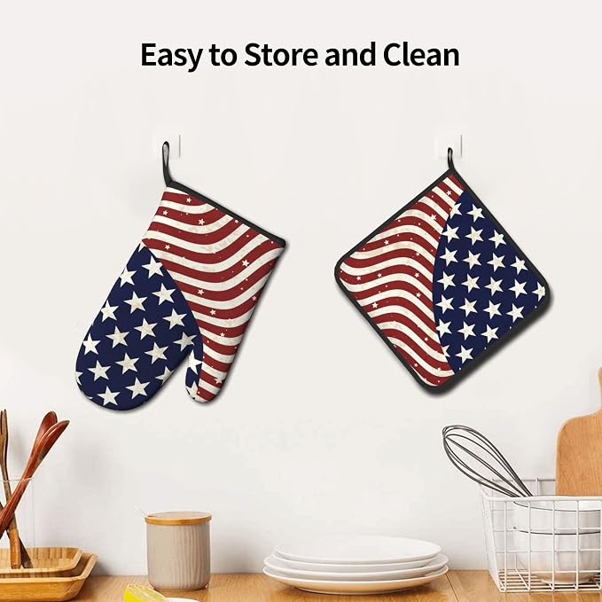 Patriotic Oven Mitts - Image 6