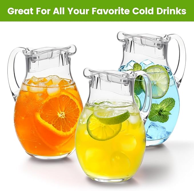 Small Clear Plastic Pitcher - Image 8
