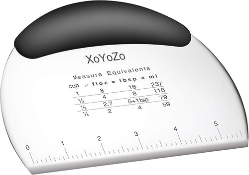 1 pcs Dough Pastry Scraper Chopper/Stainless Steel Dough Scraper Cutter by XoYoZo