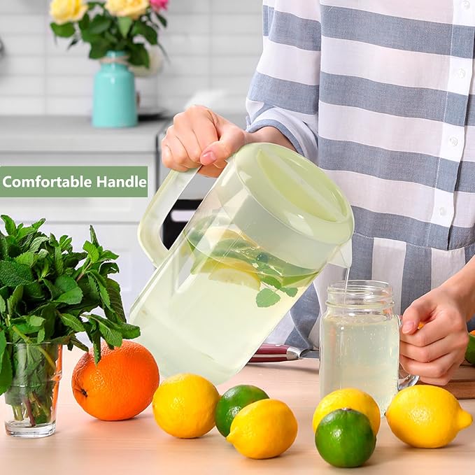 0.6 Gallon 2.5 Litre Clear Plastic Pitcher - Image 5