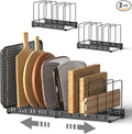HzTinT 2PACK Cutting Board Organizer, Adjustable Divider Cutting Board Holder by HzTinT
