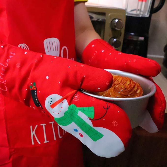 Oven Mitts and Potholders BBQ Gloves-Oven Mitts and Pot Holders - Image 3