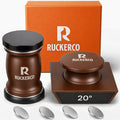 The Original Patented Knife Sharpener Kit, 4 Replaceable Ceramic Grinding Discs by R+RUCKERCO