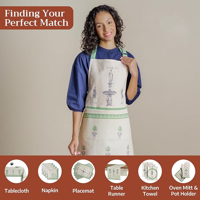 Maison d' Hermine 100% Cotton Apron - Image 4