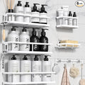 YASONIC Shower Caddy, 6 Pack Large Capacity shower organizer by YASONIC