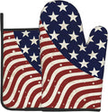 Patriotic Oven Mitts by DZGlobal