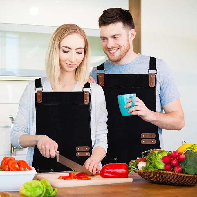 Apron for Men Women, Chef Apron - Image 5