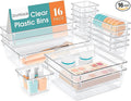 StorMiracle 16 PCS Drawer Organizer Set, 5 Varied Size Bathroom and kitchen by StorMiracle