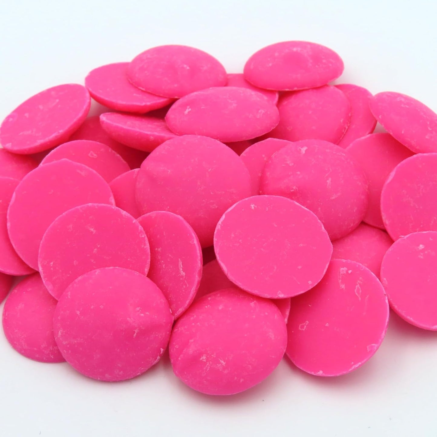 MERCKENS Coating Wafers, Pink Melting Chocolate, 5 Pound Package