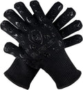 Grill Armor Oven Gloves 932°F Extreme Heat & Cut Resistant Oven Mitts with Fingers for BBQ, Cooking, Grilling, Baking – Accessory for Smoker, Cast Iron, Fire Pit, Camping, Fireplace and More