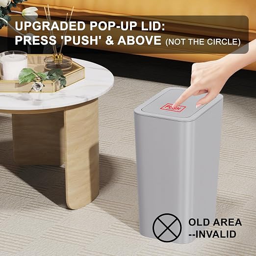 N. NETDOT 3 Pack Small Trash Can - Image 3