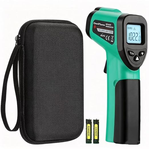 Infrared Thermometer Gun, -58℉~1022℉| Digital Laser Temperature Gun by Unknown