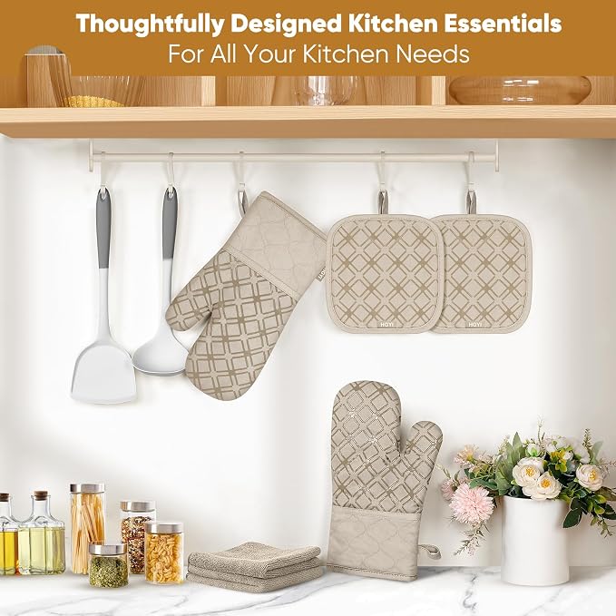 Oven Mitts and Pot Holders Set - Image 7